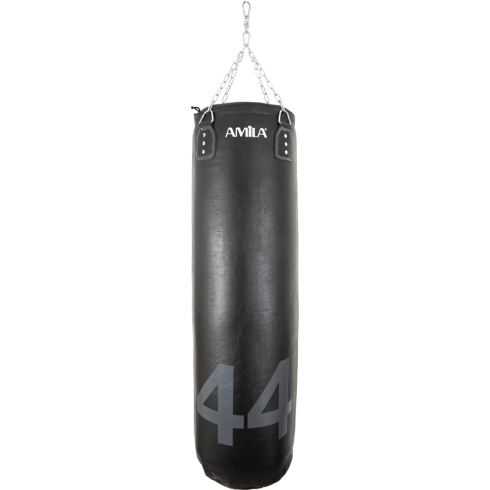 Σάκος πυγμαχίας από δέρμα βουβαλιού 120x35cm Amila 43844