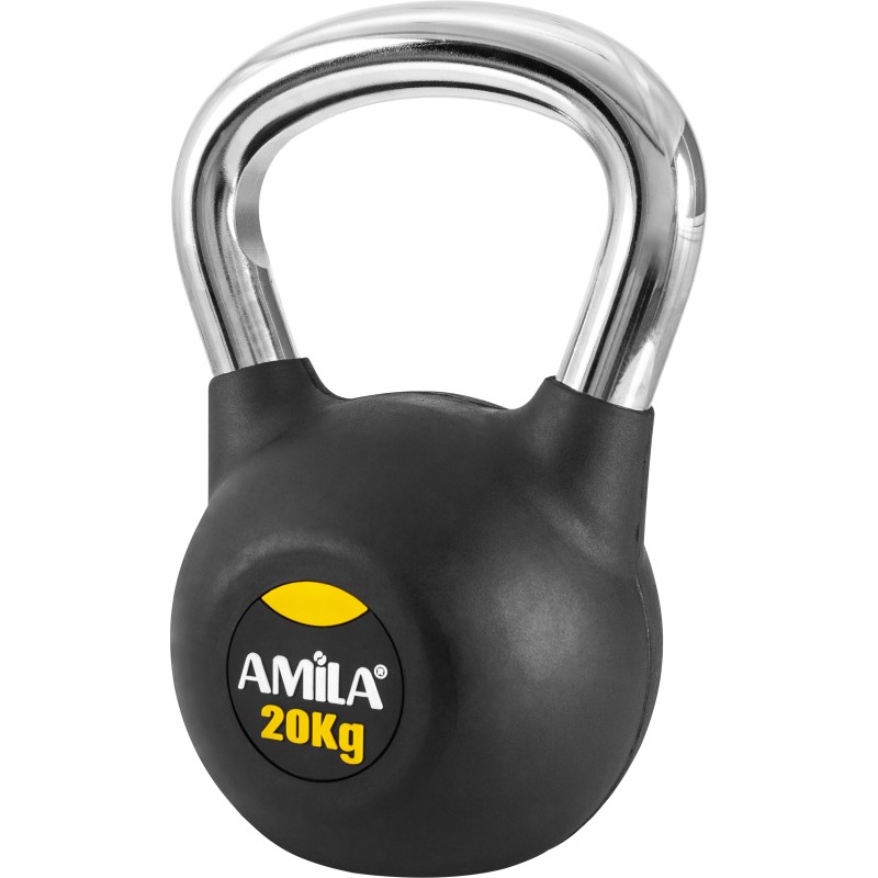 Kettlebell Rubber Cover Cr Handle 20Kg 44499 AMILA
