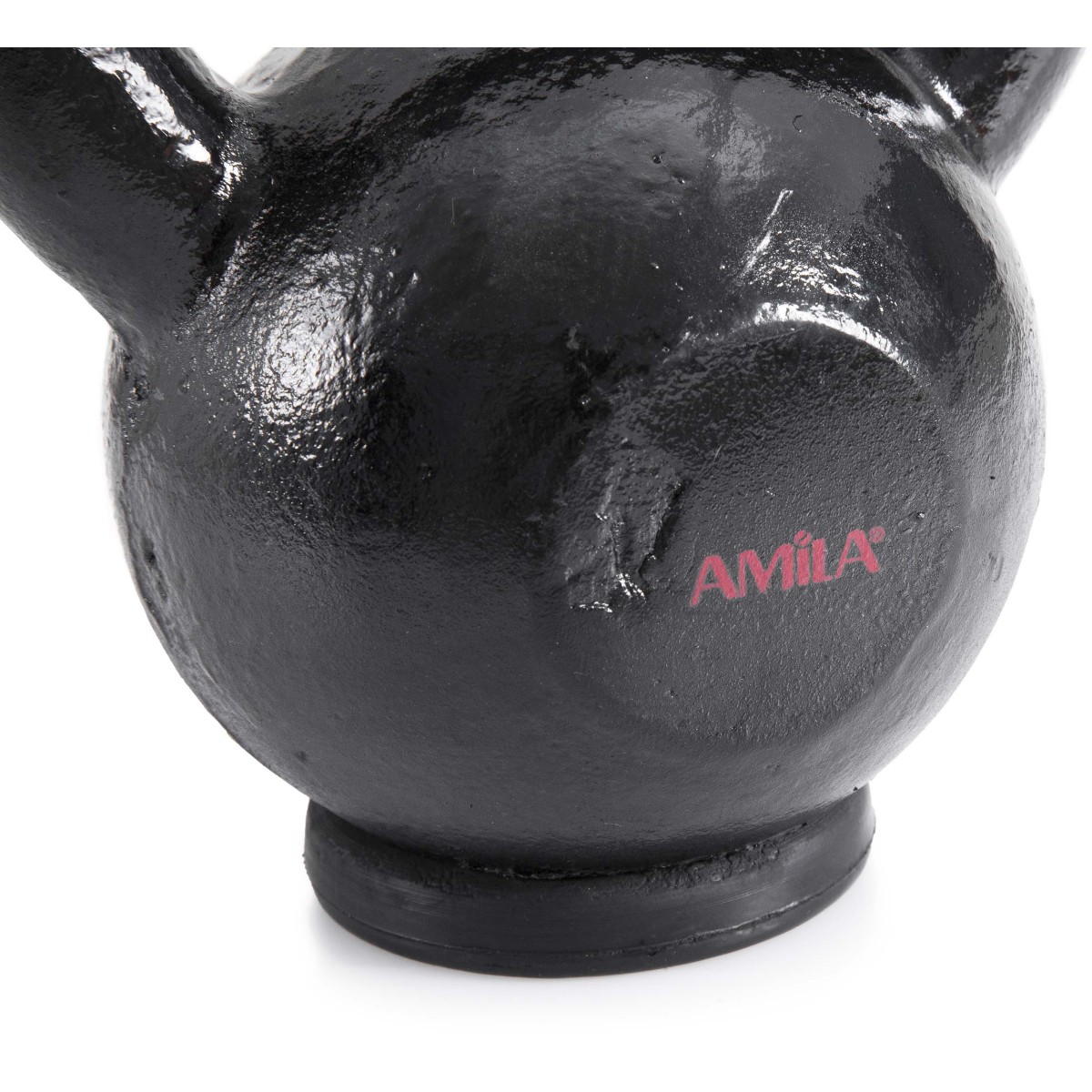 Kettlebell Cast Iron Rubber Base 10Kg AMILA 