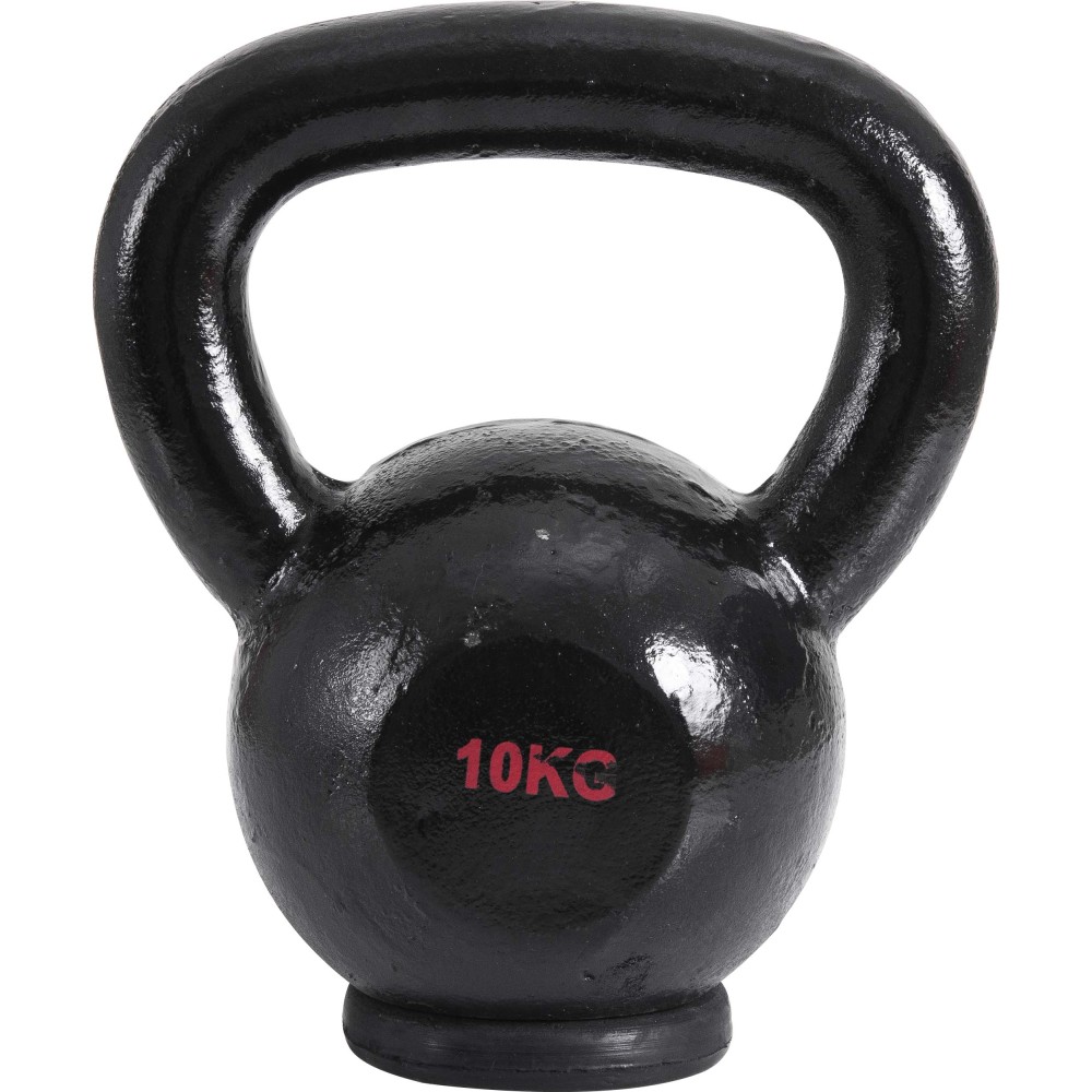 Kettlebell Cast Iron Rubber Base 10Kg AMILA 