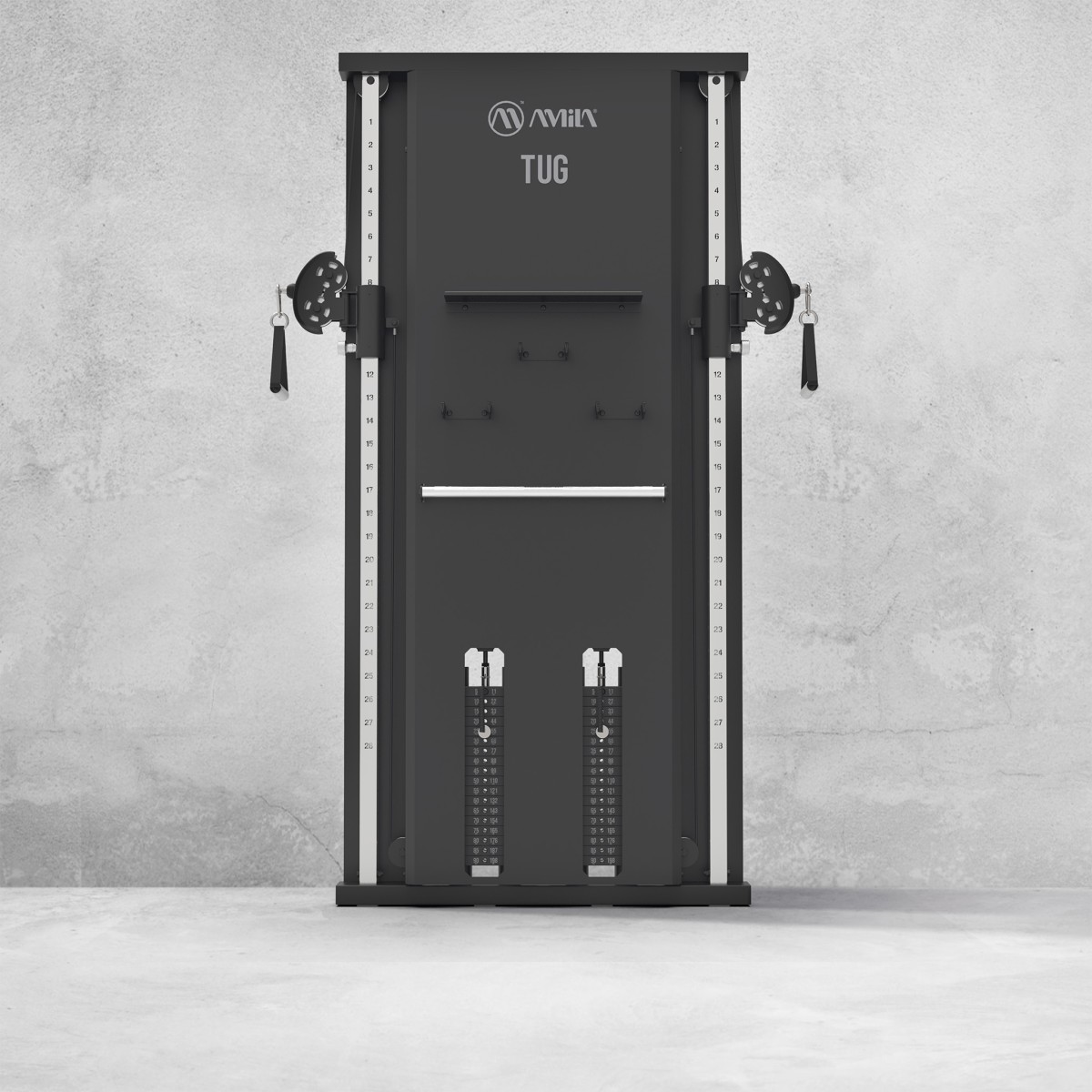 Επιτοίχια Διπλή Τροχαλία Dap Machine Tug Amila 44746