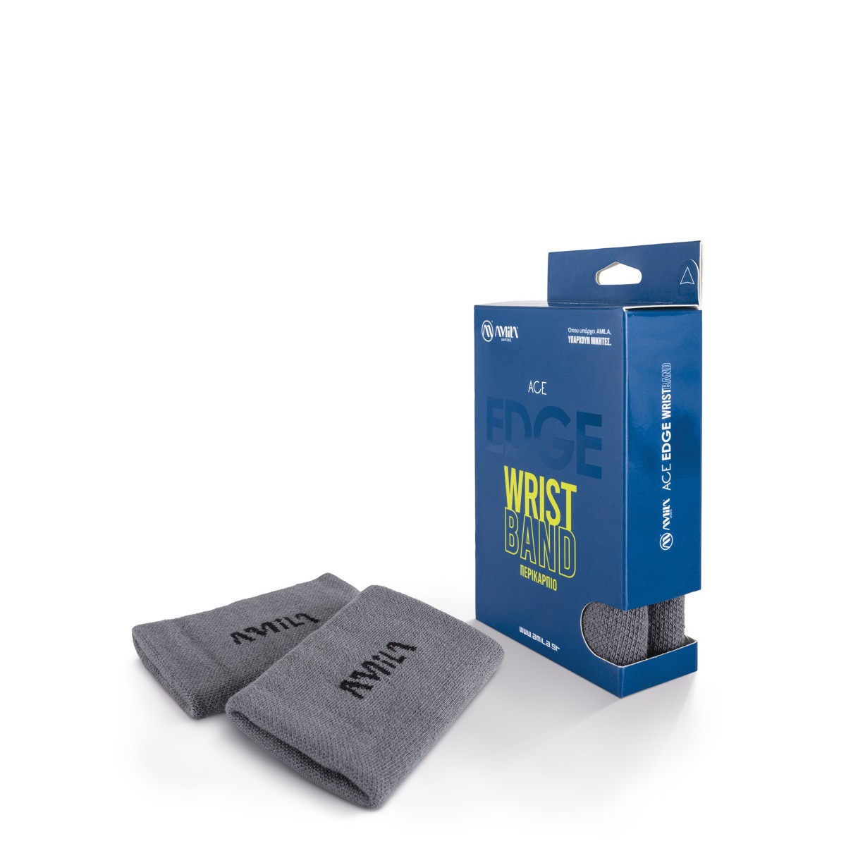 Περικάρπιο Wrist Band Ace Edge - Γκρι 45702 Amila