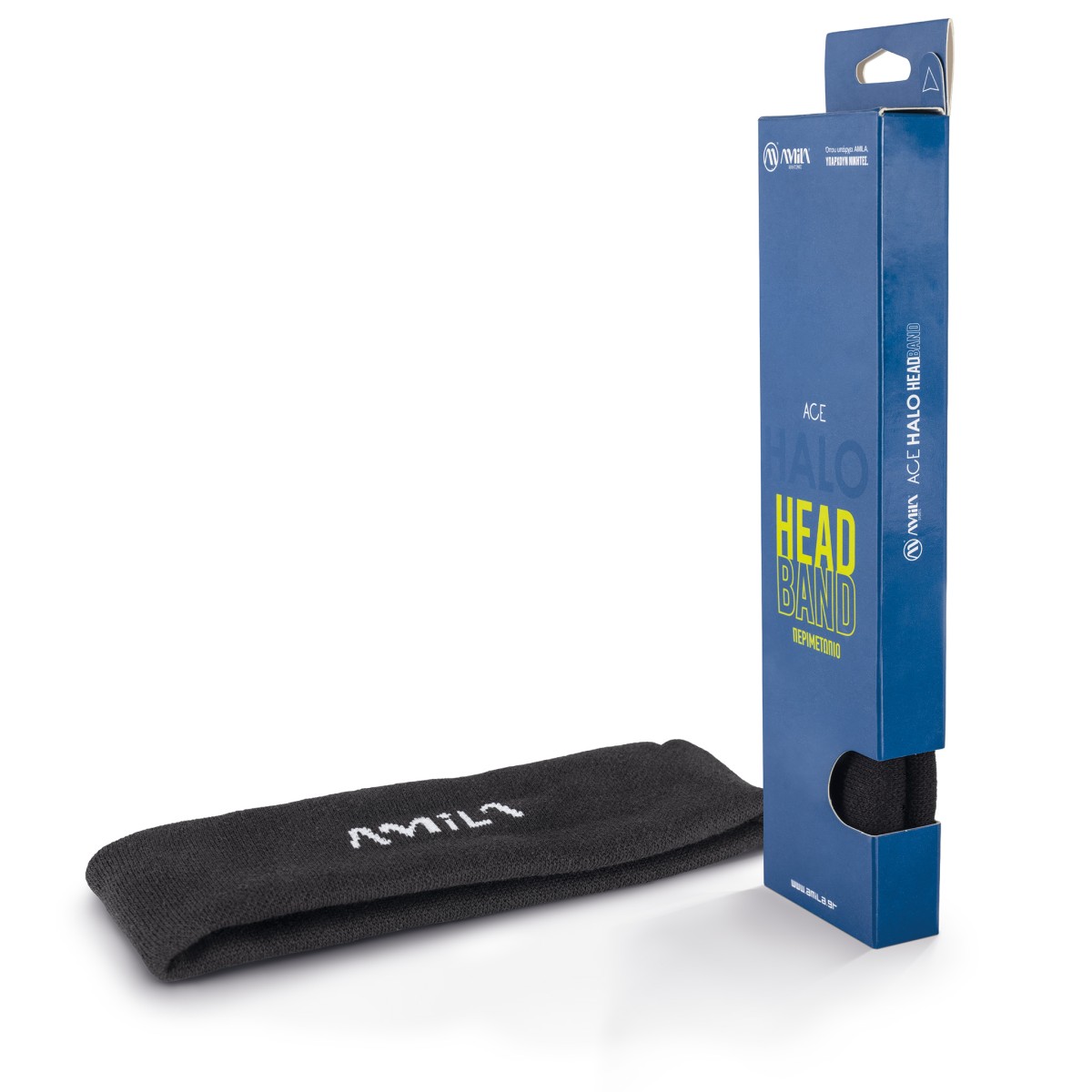 Περιμετώπιο Ace Halo Head Band – Μαύρο 45704 Amila