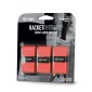 Ταινία Λαβής Ρακετών AMILA Overgrip Coral Red 3 Τεμ