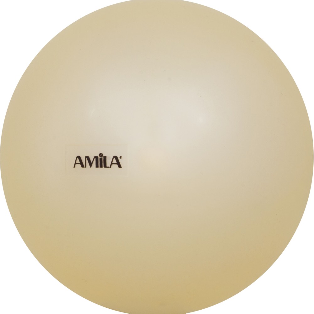 Μπάλα Ρυθμικής Γυμναστικής 16,5cm, Εκρού 47968 AMILA