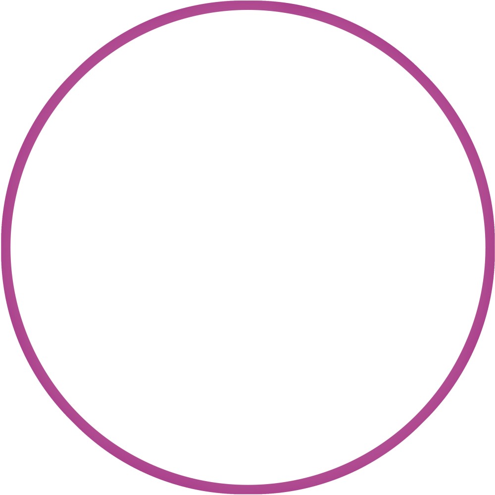 Χούλα-Χουπ 60cm - Φ18mm - 120gr, Φούξια 48015 AMILA