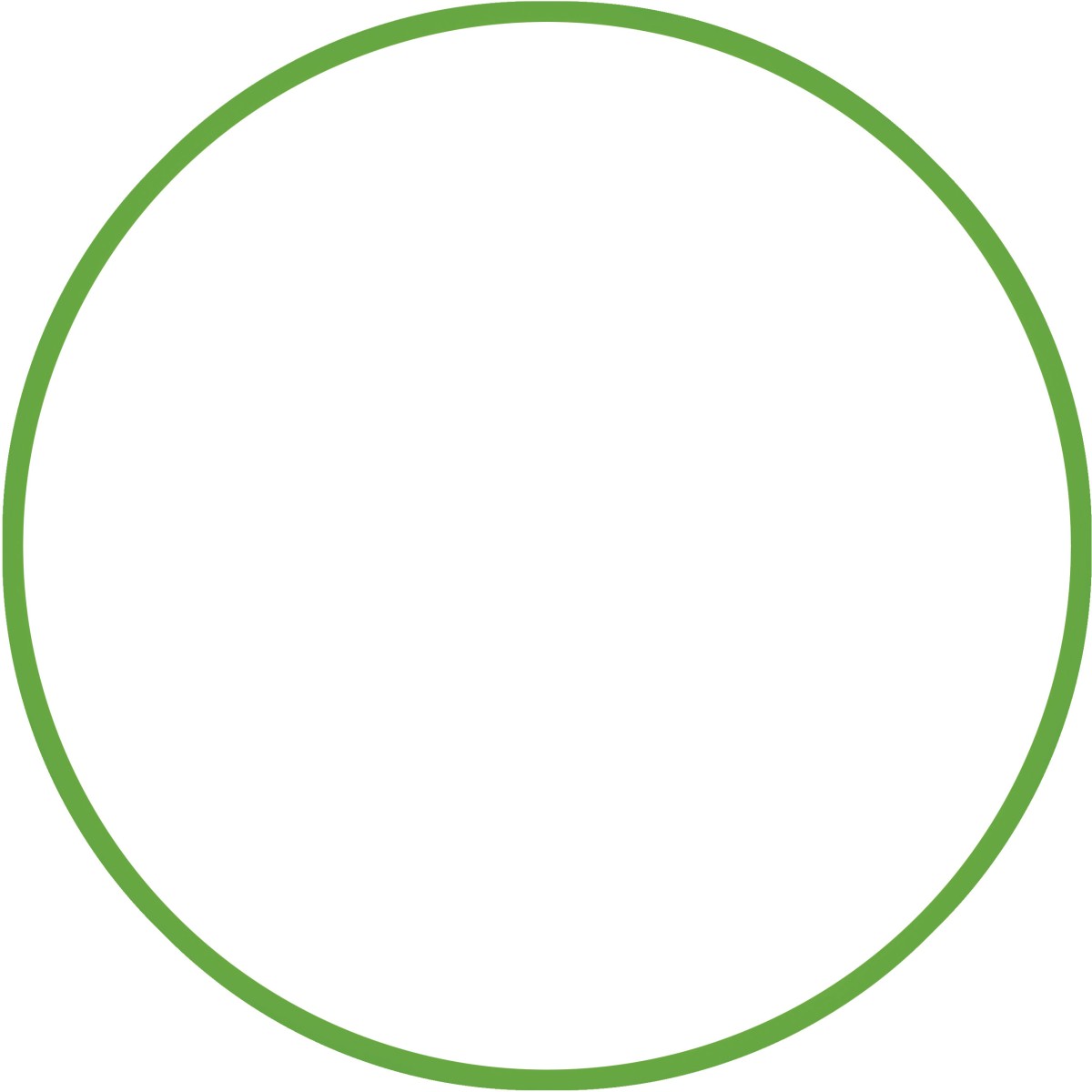Χούλα-Χουπ 70cm - Φ19mm - 175gr, Πράσινο 48059 AMILA