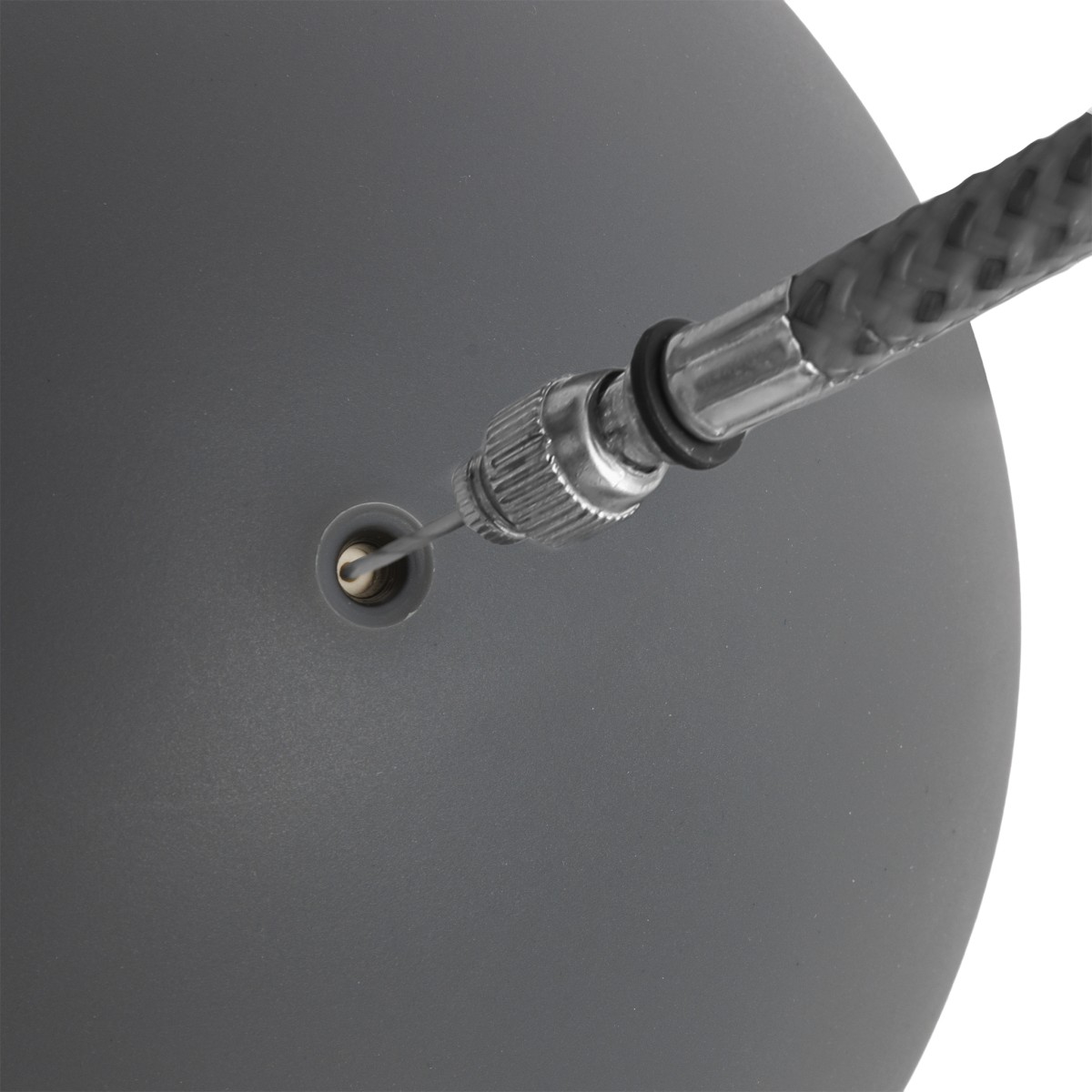 Μπάλα Power Pilates 24 cm 300 gr Dark Grey Amila 48073