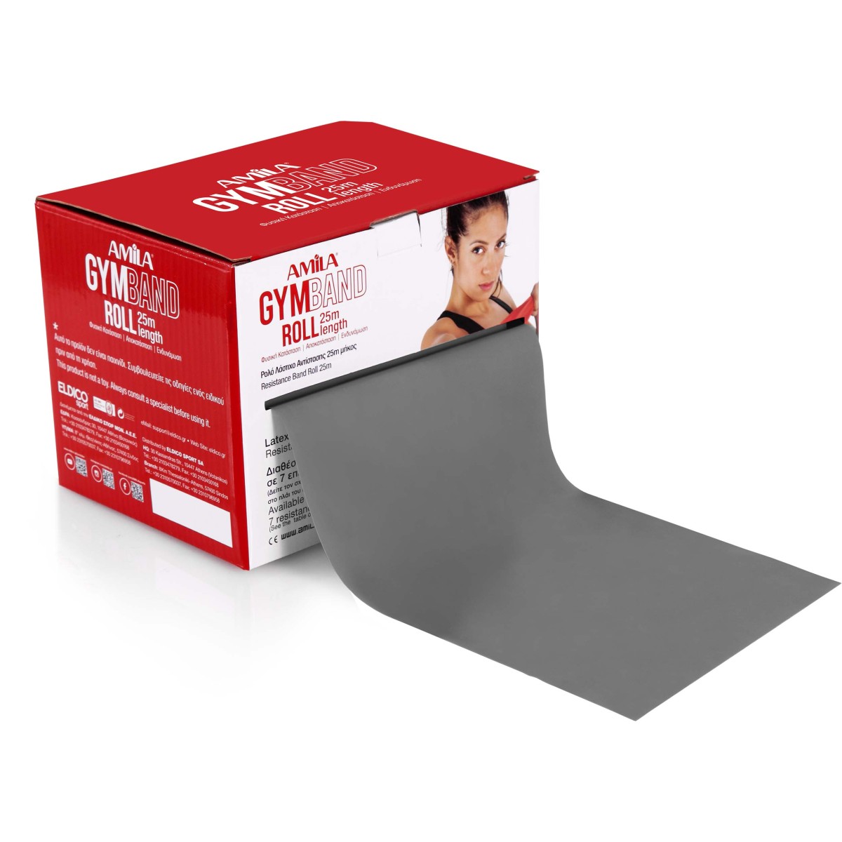 Λάστιχο AMILA GymBand Ρολό Ultimate+ 48149