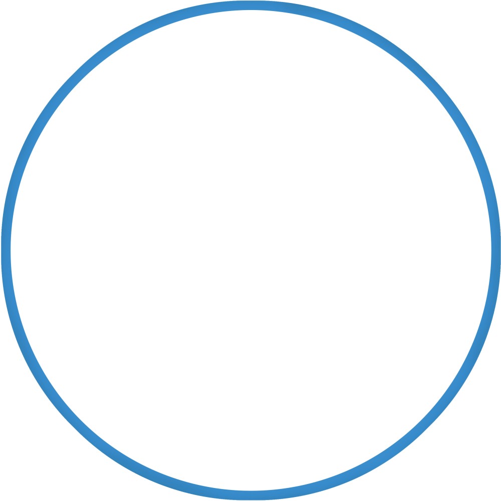 Χούλα-Χουπ 60cm - Φ18mm - 155gr, Μπλε 48166 AMILA
