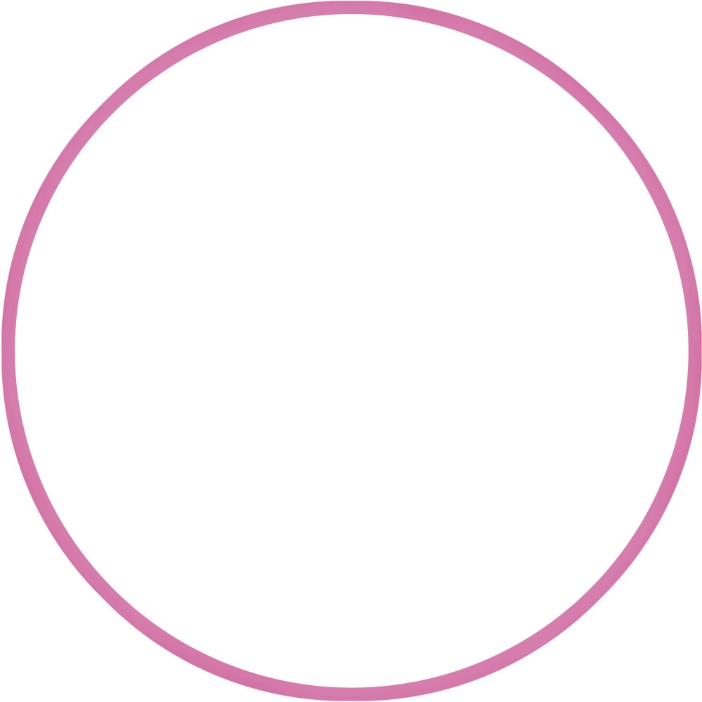 Χούλα-Χουπ 60cm - Φ18mm - 155gr, Ροζ 48167 AMILA