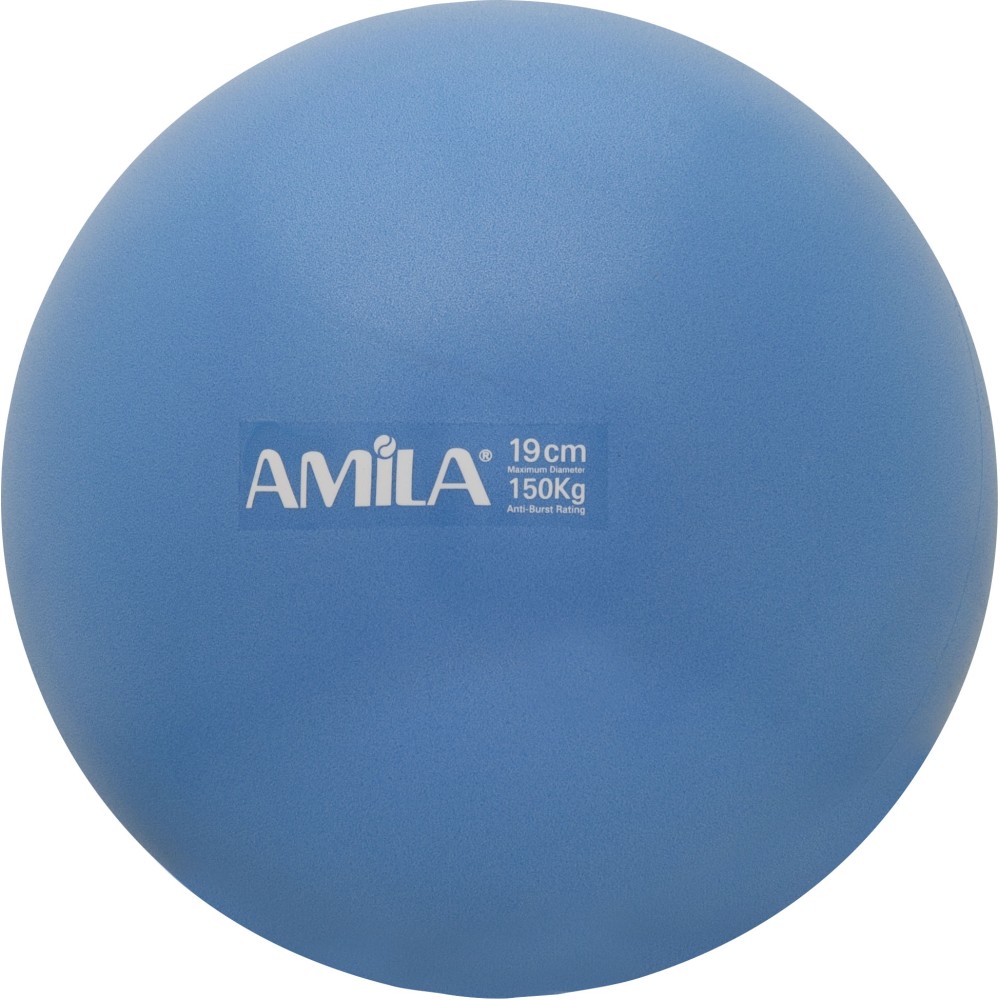 Μπάλα Γυμναστικής AMILA Pilates Ball 19 cm Μπλε 48400