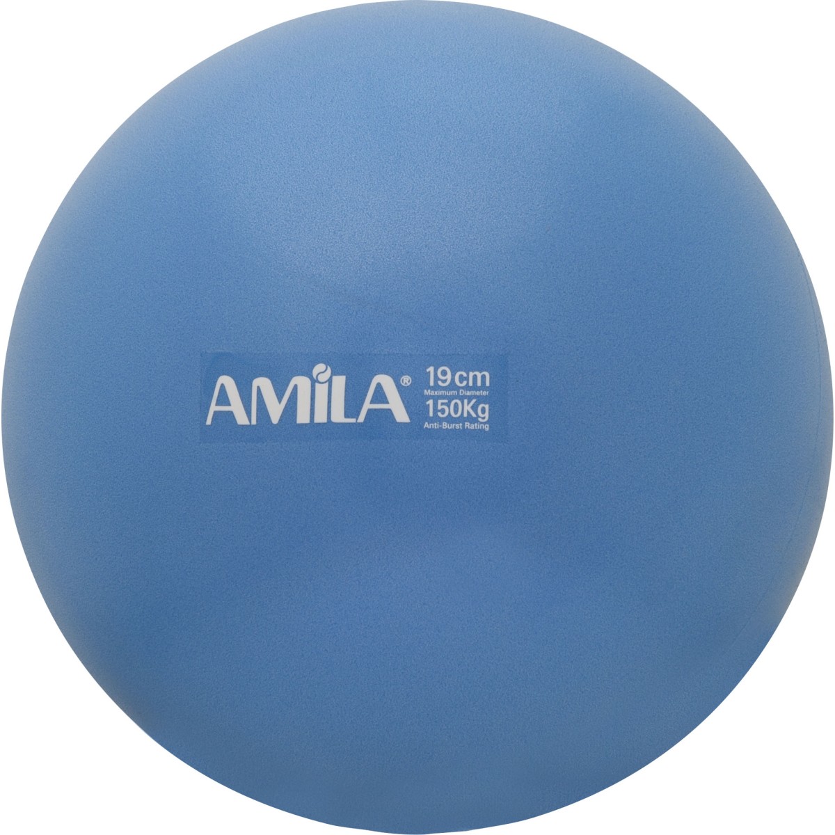 Μπάλα Γυμναστικής AMILA Pilates Ball 19 cm Μπλε 48400