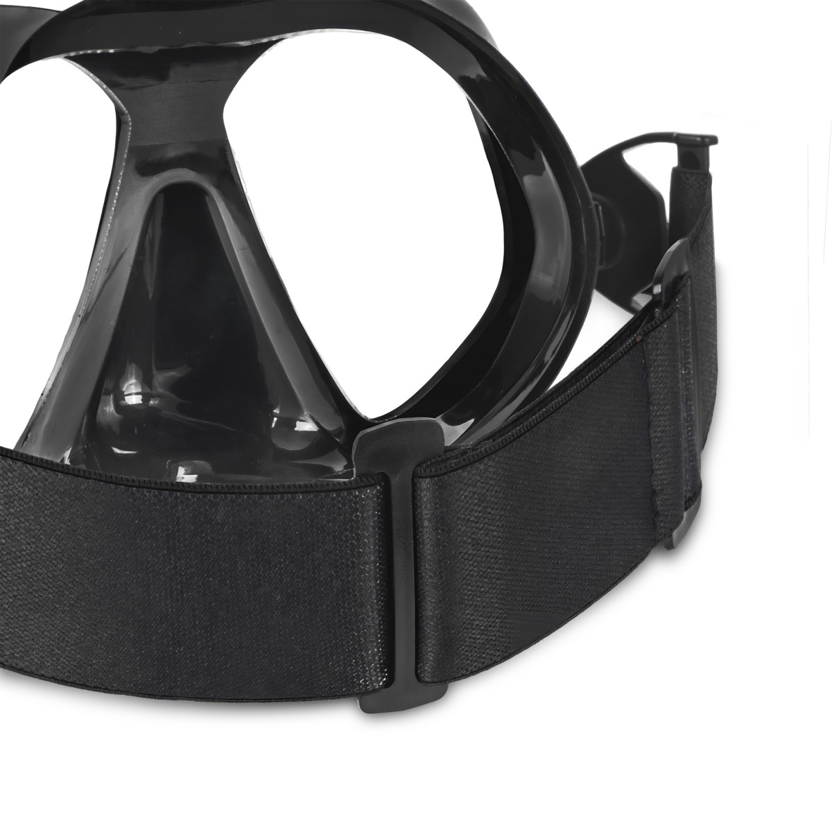 Μάσκα Θαλάσσης Salvas Wanted Black Softband Large