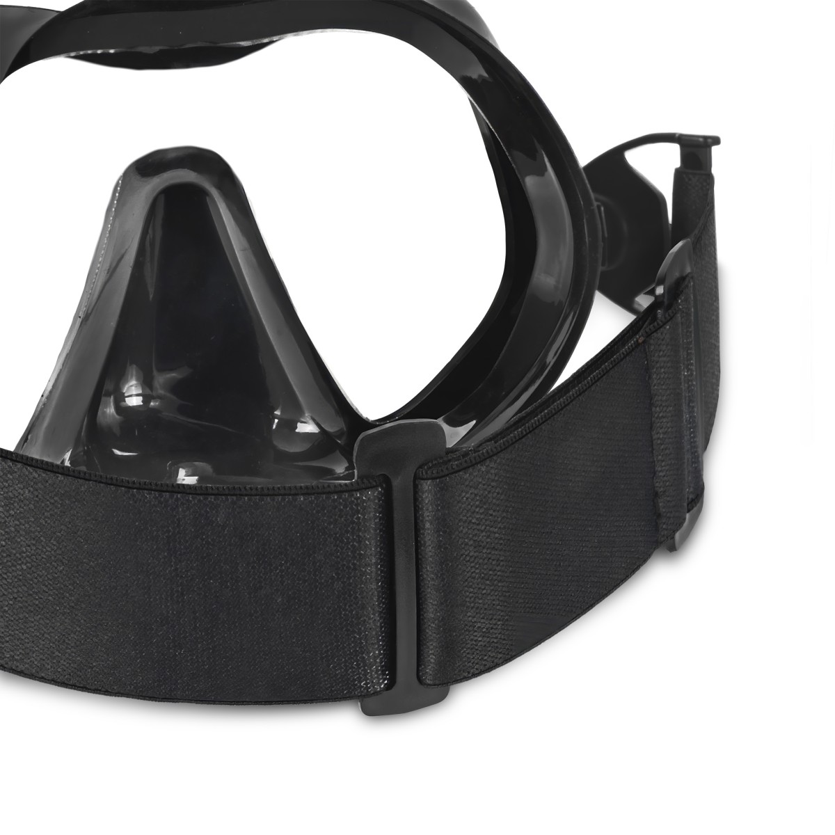 Μάσκα Θαλάσσης Salvas Pacifica Black Softband Large