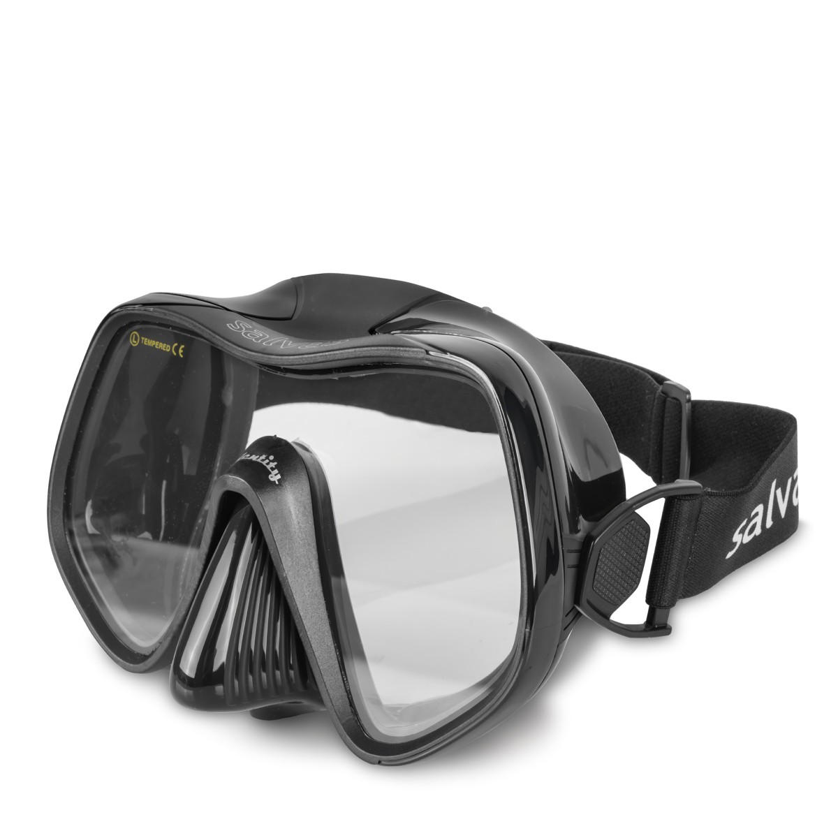 Μάσκα Θαλάσσης Salvas Pacifica Black Softband Large