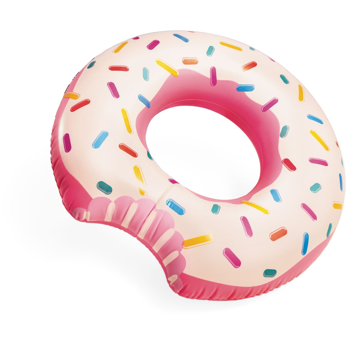 Φουσκωτή παιδική πισίνα Rainbow Donut Tube INTEX 56235