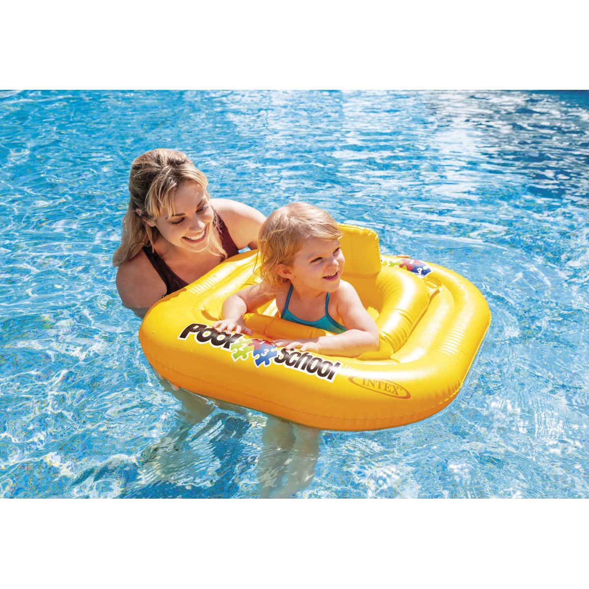 Περπατούρα Θαλάσσης Intex Pool School Deluxe Baby Float 56587