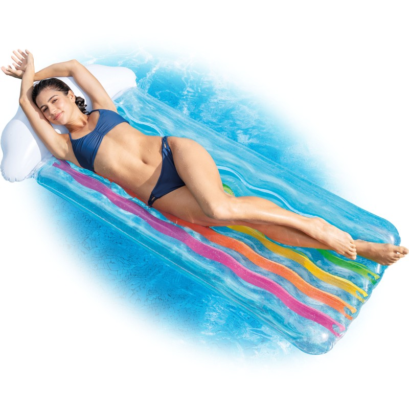 Φουσκωτό Στρώμα Rainbow Cloud Mat INTEX 56804