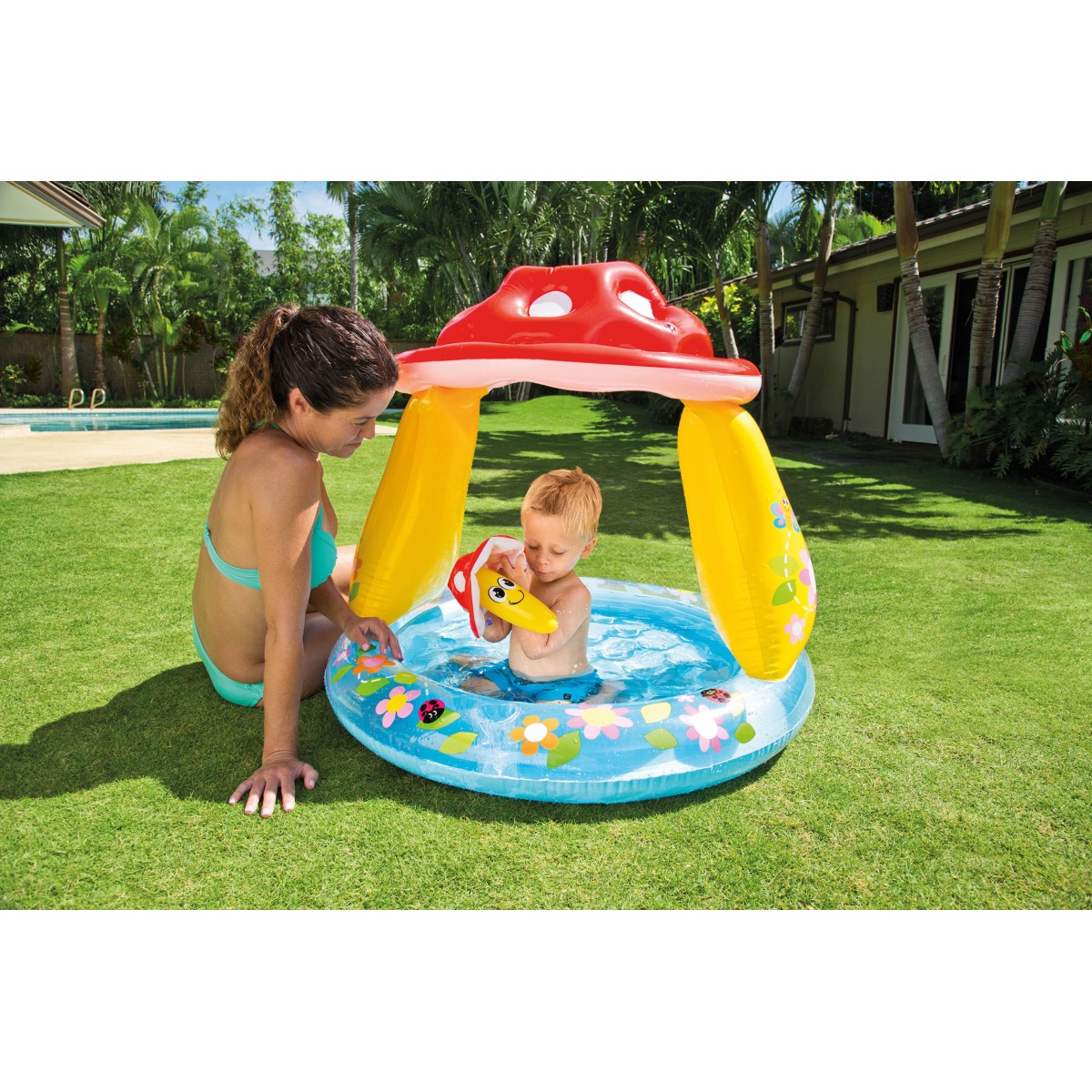 Παιδική πισίνα Mushroom Baby Pool 57114