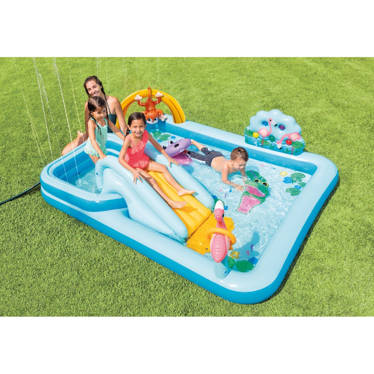 Φουσκωτή πισίνα Jungle Adventure Play Center Intex 57161