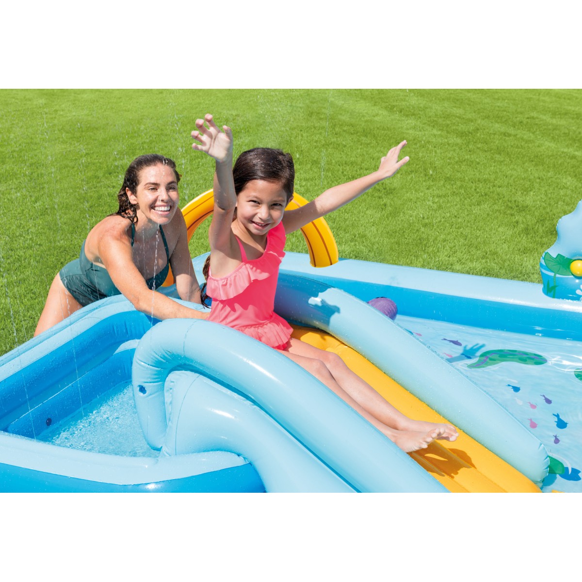 Φουσκωτή πισίνα Jungle Adventure Play Center Intex 57161
