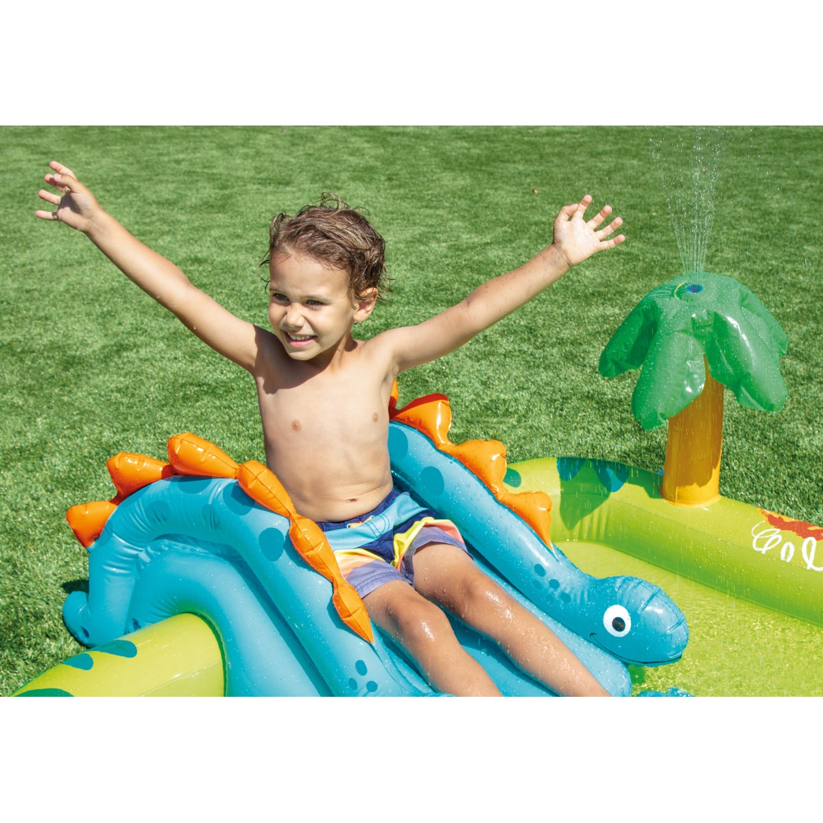 Παιδική πισίνα Little Dino Play Center Intex 57166