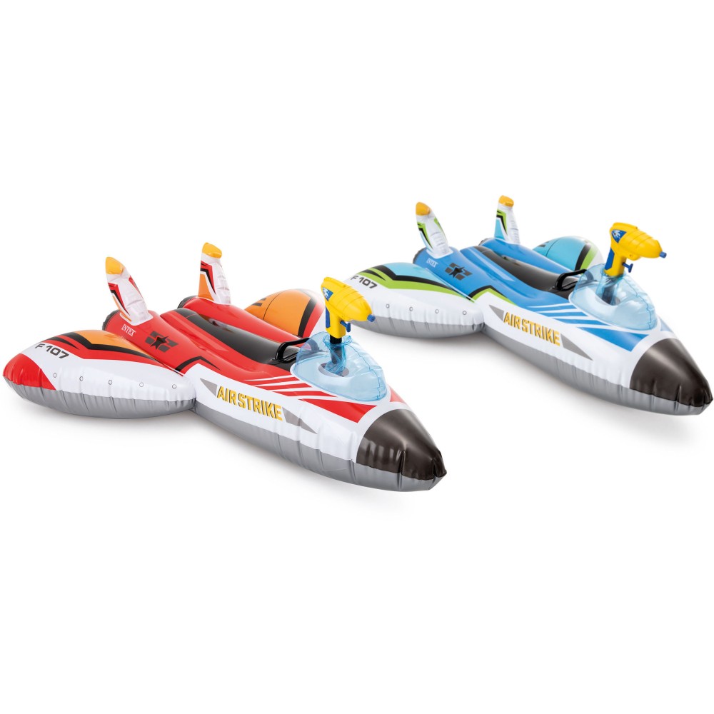 Φουσκωτό INTEX Water Gun Plane Ride-On 57536