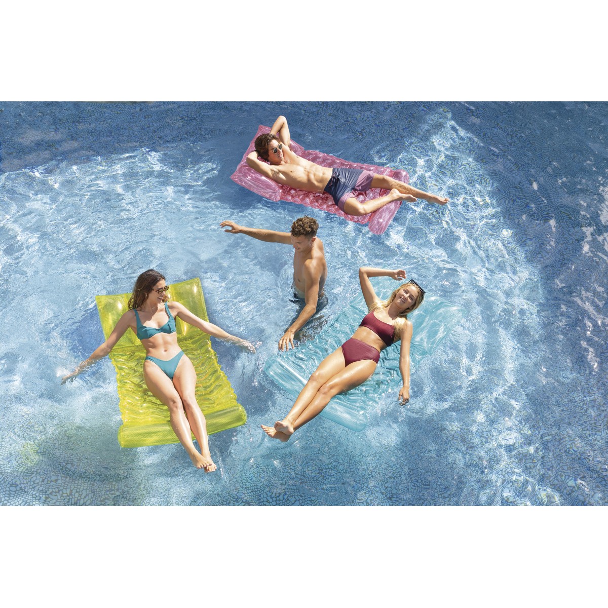 Φουσκωτό στρώμα Transparent Water Hammock