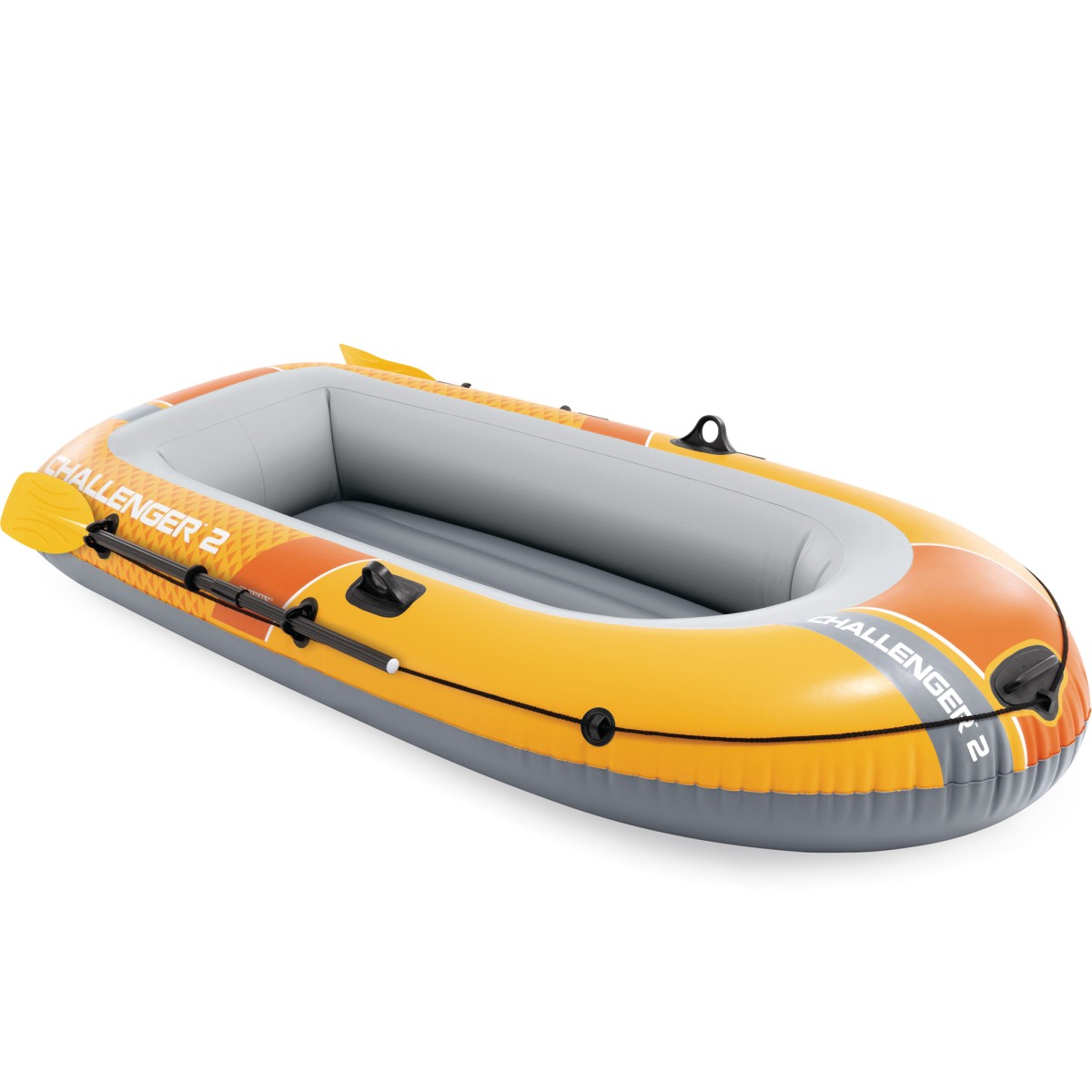 Φουσκωτή Βάρκα Challenger 2 SET (με κουπιά & τρόμπα) INTEX 66312