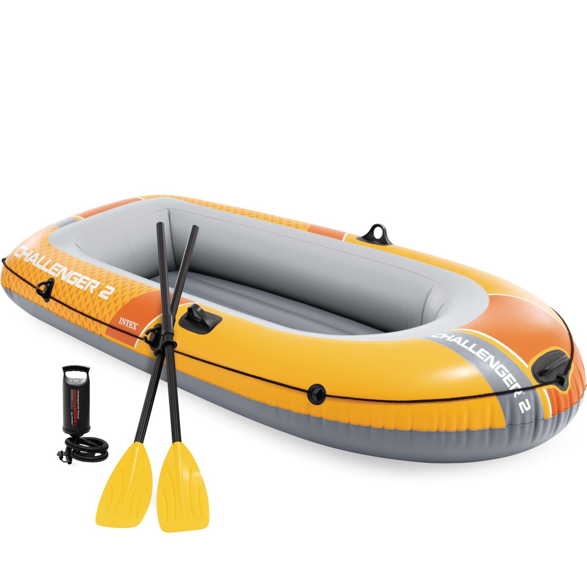 Φουσκωτή Βάρκα Challenger 2 SET (με κουπιά & τρόμπα) INTEX 66312