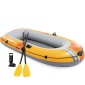 Φουσκωτή Βάρκα Challenger 2 SET (με κουπιά & τρόμπα) INTEX 66312