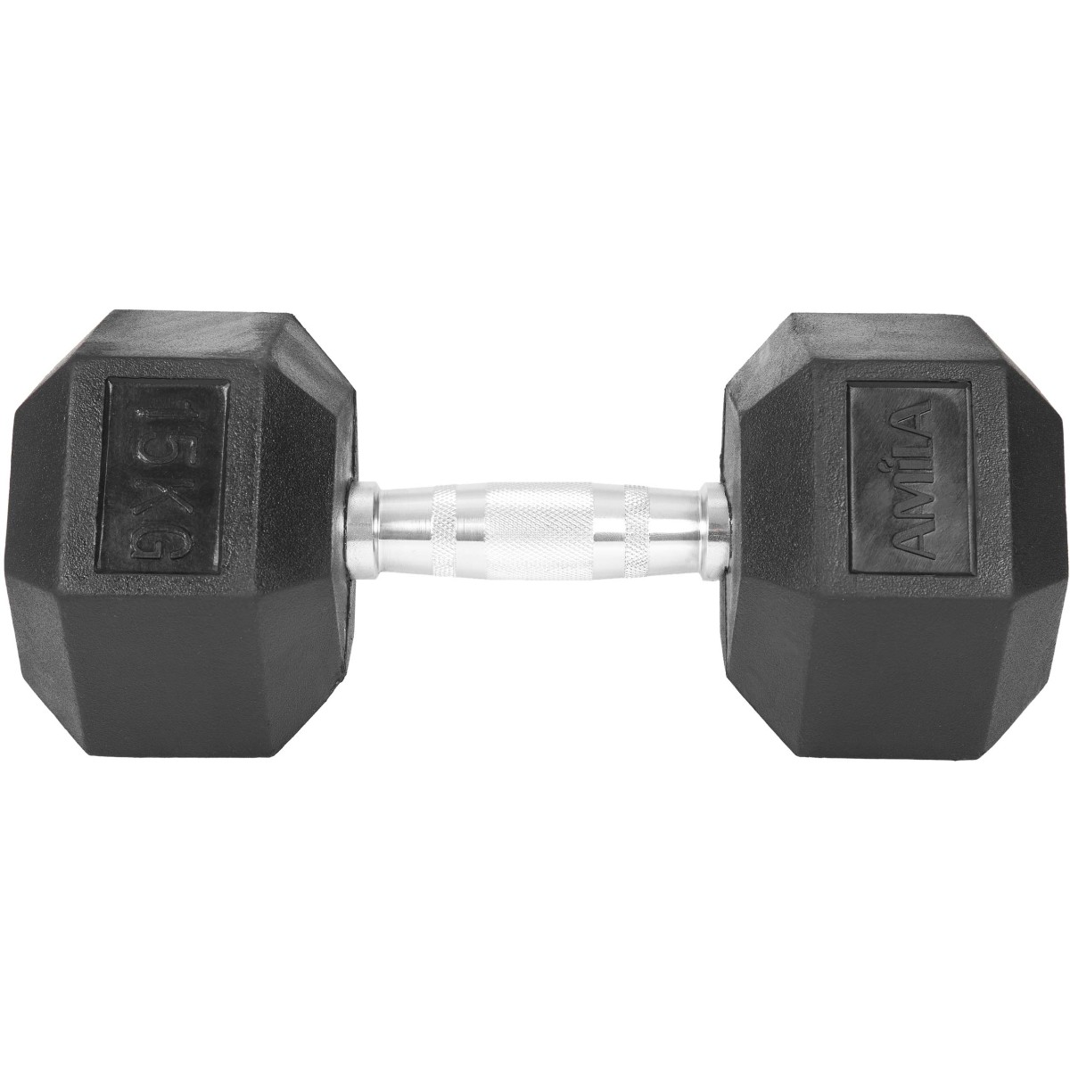 Αλτήρας Εξάγωνος Rubber Cover Class A - 15,0Kg 84541 AMILA