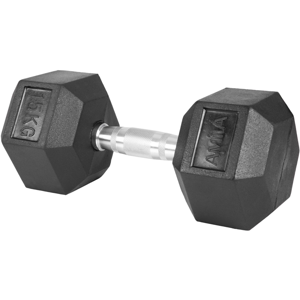 Αλτήρας Εξάγωνος Rubber Cover Class A - 15,0Kg 84541 AMILA