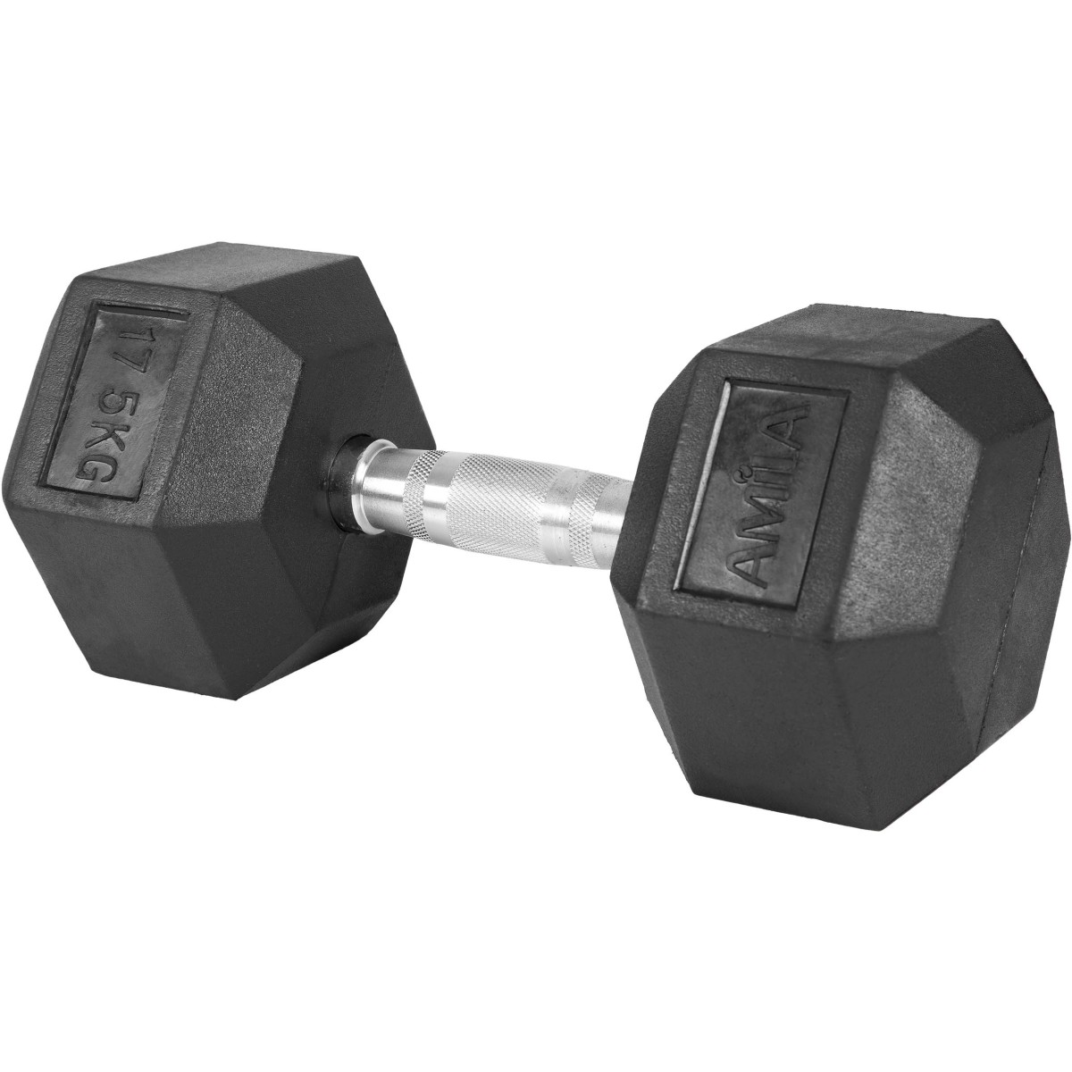 Αλτήρας Εξάγωνος Rubber Cover Class A - 17,5Kg 84542 AMILA