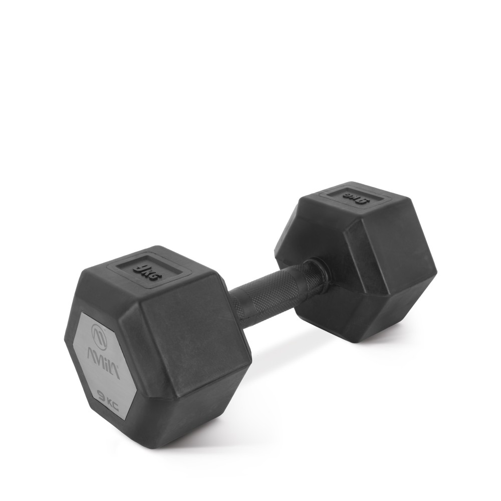 Aλτήρας Εξάγωνος Original Rubber S - 9,0Kg 84819 AMILA
