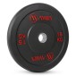 Δίσκος AMILA Black R Bumper Slim 50mm 15Kg 84833