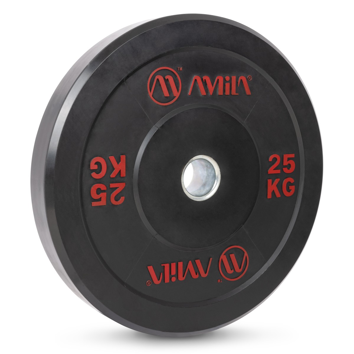 Δίσκος AMILA Black R Bumper Slim 50mm 25Kg 84835