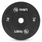 Δίσκος AMILA Black W Bumper Slim 50mm 5Kg