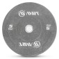 Δίσκος Color Bumper Plate Slim 50 mm 5 kg – Γκρι AMILA 84846