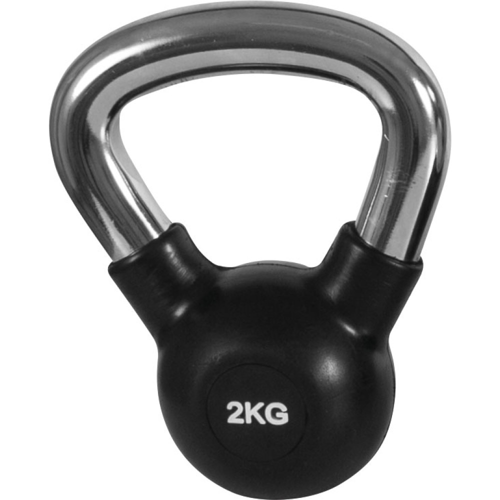 Kettlebell Rubber Cover Cr Handle 2Kg 90452 AMILA