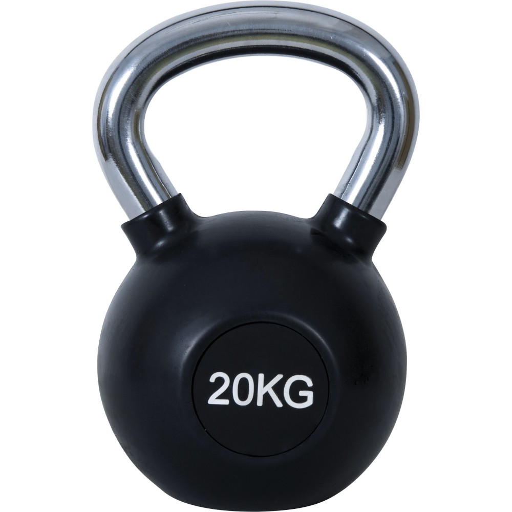 Kettlebell Rubber Cover Cr Handle 20Kg AMILA 90460