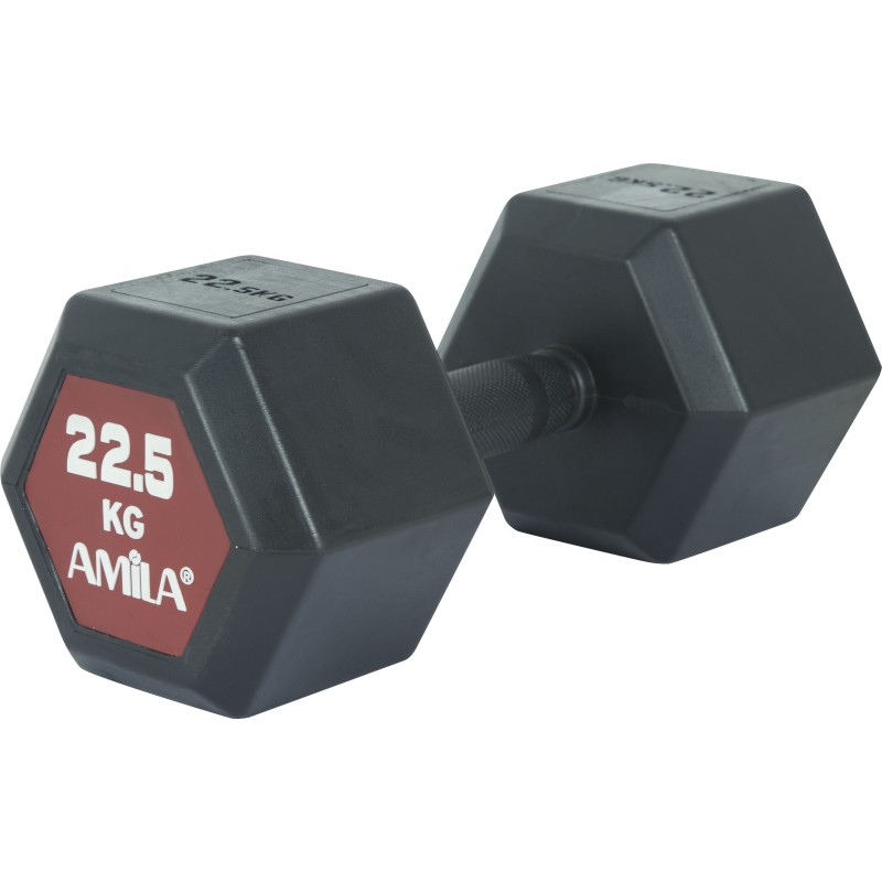 Aλτήρας Εξάγωνος Original Rubber H - 22,5Kg 90596 Amila