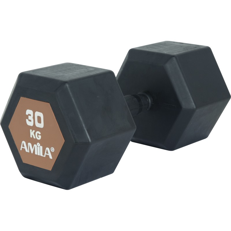 Aλτήρας Εξάγωνος Original Rubber H - 30,0Kg 90599 AMILA