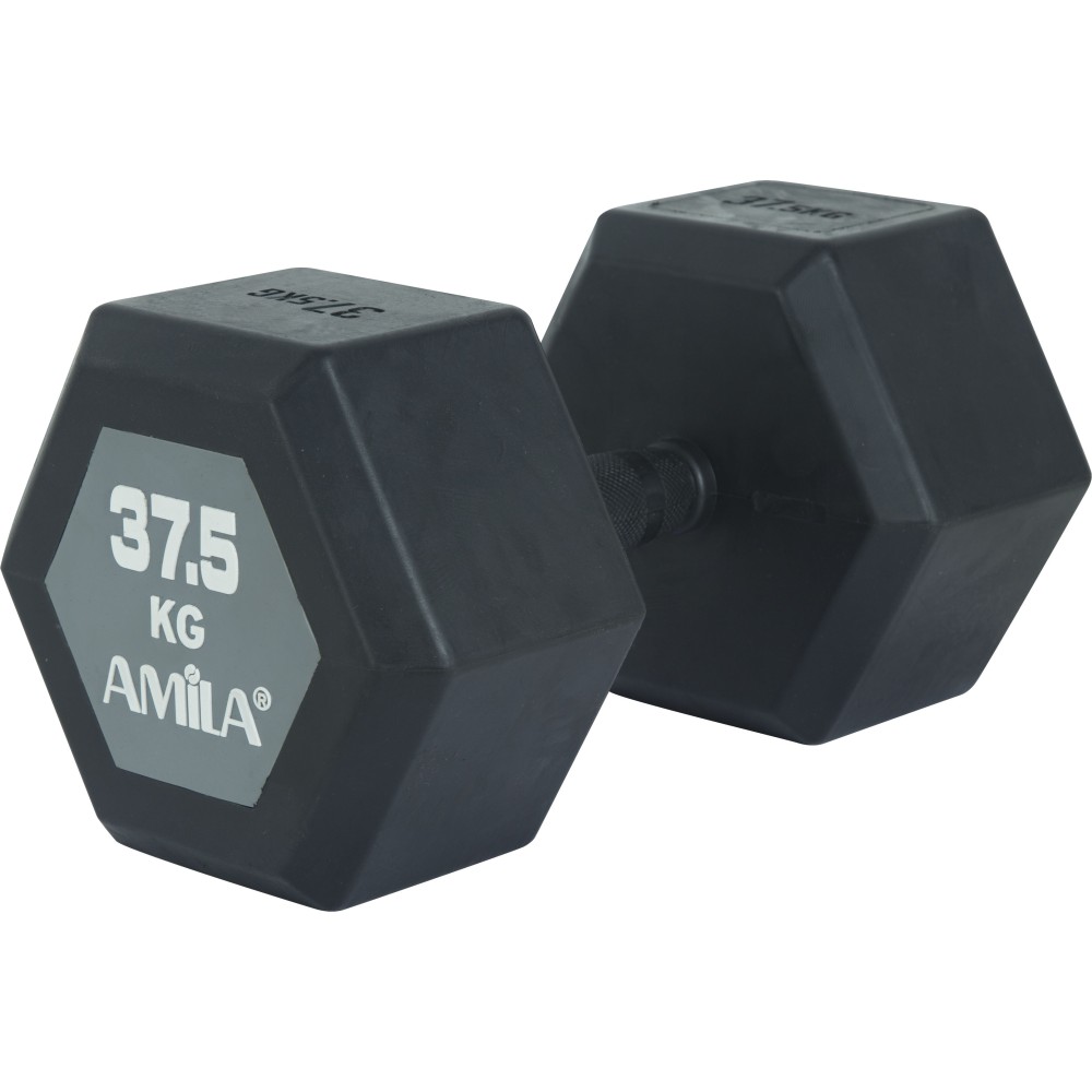 Aλτήρας Εξάγωνος Original Rubber H - 37,5Kg 90602 AMILA