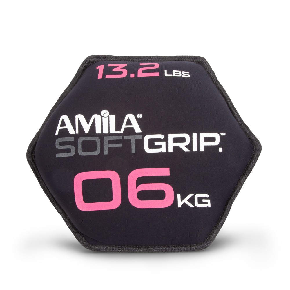 Δίσκος Βαρίδιο Soft Grip 6Kg 90753 Amila