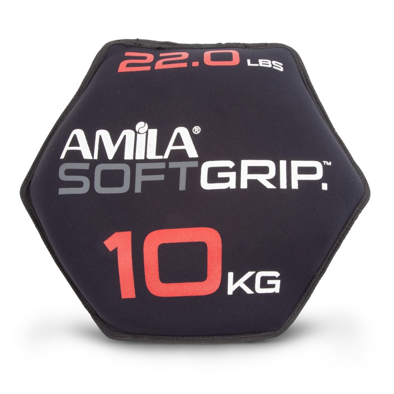 Δίσκος Βαρίδιο Soft Grip 10Kg 90755 Amila