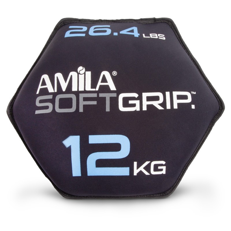Δίσκος Βαρίδιο Soft Grip 12Kg 90756 Amila