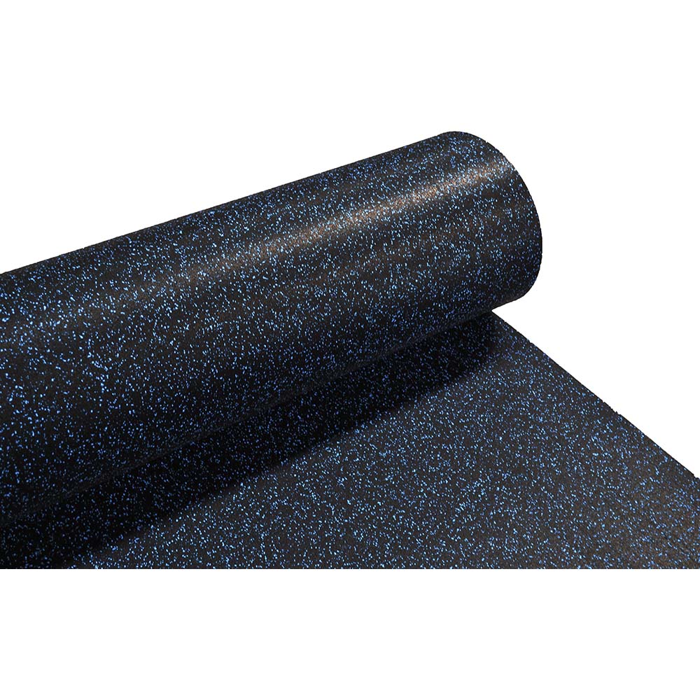 Λαστιχένιο Πάτωμα, Ρολό EPDM, 10x1,2m 8mm Blue Flecks Beka Rubber