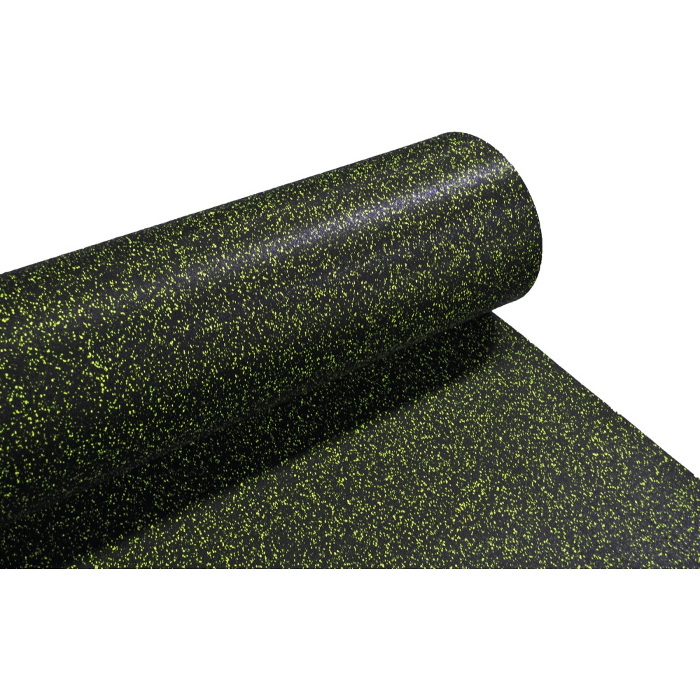 Λαστιχένιο Πάτωμα, Ρολό EPDM, 10x1,2m 8mm Yellow Flecks Beka Rubber